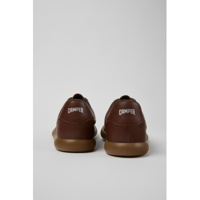 Zapatillas Camper Pelotas Soller Hombre Marrón K101003 vista trasera talón