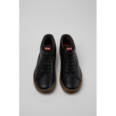 Zapatos Camper Peu Touring Hombre Negro K300305 vista cenital cordones elásticos