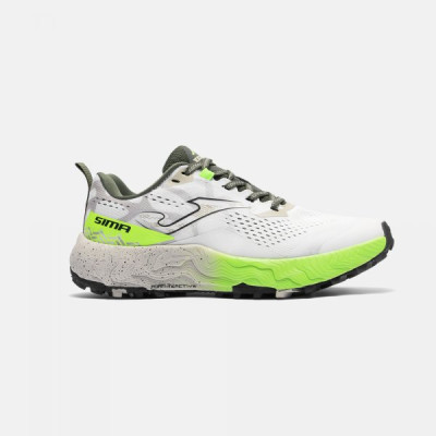 Zapatillas Joma Sima trail running blanco TKSIMS2602 vista lateral exterior