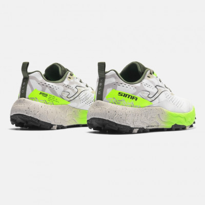 Zapatillas Joma Sima trail running blanco TKSIMS2602 vista cenital