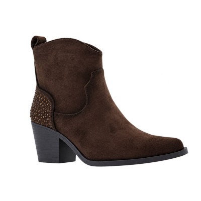 D Angela Botines Mujer Marron
