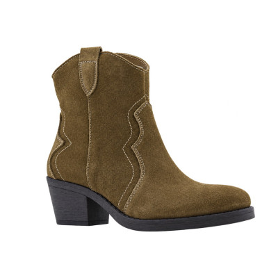 Eva Paris Botines Mujer Camel