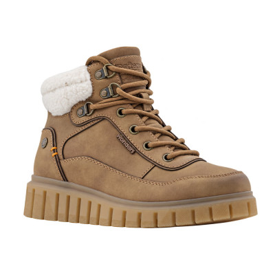 Refresh Botines Mujer Camel