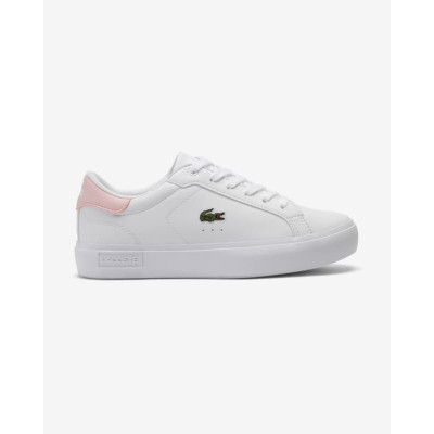Zapatillas Lacoste Powercourt Mujer Blanco Rosa