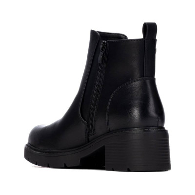Botines Xti Basic Mujer  Negro Cremallera 130710 | Lázaro