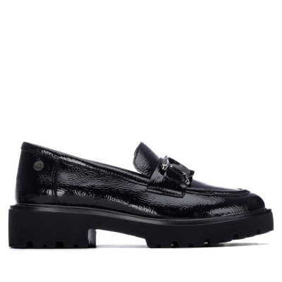 Mocasines Xti Mujer Plataforma Negro 146258