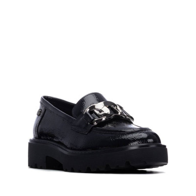 Mocasines Xti Mujer Plataforma  Negro Negro | Lázaro