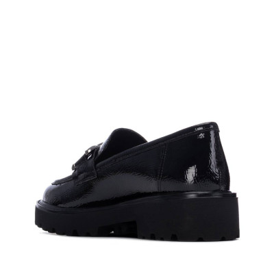 Mocasines Xti Mujer Plataforma  Negro Negro | Lázaro