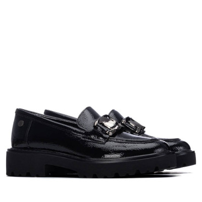 Mocasines Xti Mujer Plataforma  Negro Negro | Lázaro