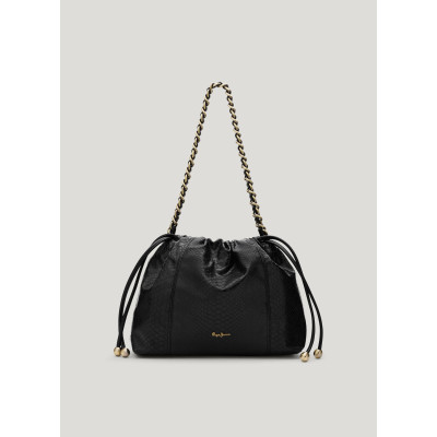 Bolso Pepe Jeans Baguette Negro PL0300240 | Lázaro