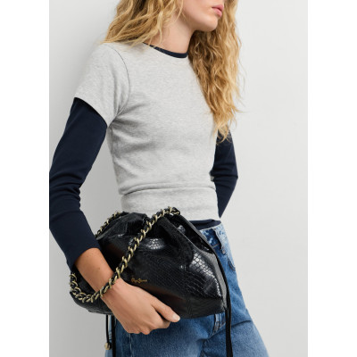 Bolso Pepe Jeans Baguette Negro PL0300240 | Lázaro