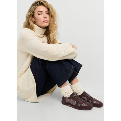 Zapatillas Pepe Jeans Piel Marrón Mujer PLS600078