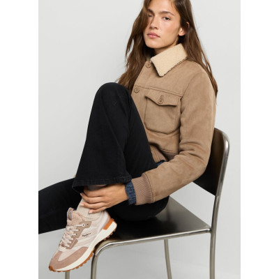 Zapatillas Pepe Jeans Runner Camel Mujer PLS600069