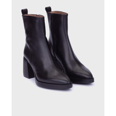 Wonders Botines Mujer Negro | Lázaro