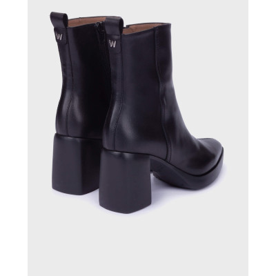 Wonders Botines Mujer Negro | Lázaro