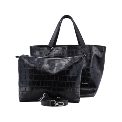 Wonders Bolso DUNE Coco Mujer Negro