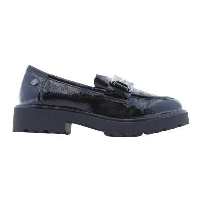 Mocasines Xti Mujer Plataforma Negro 146258