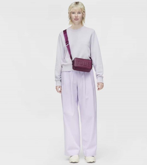 Diseño Elegante - Elige la elegancia con el bolso bandolera burdeos La Rue New.
