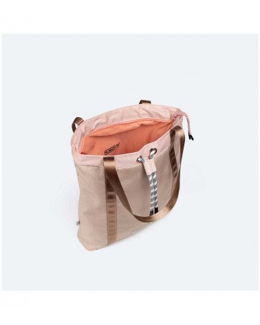 Diseño y funcionalidad: Descubre el interior organizado del Munich Deep Tote Backpack Soft Pink