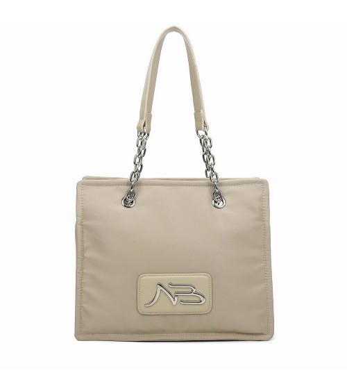 Bolso Binnari Nora Stone 117361 en color taupe, ideal para un look casual y elegante.
