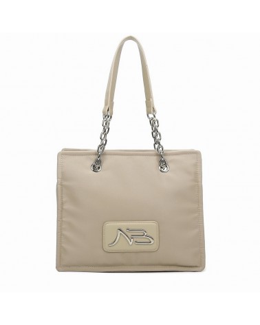 Bolso Binnari Nora Stone 117361 en color taupe, ideal para un look casual y elegante.