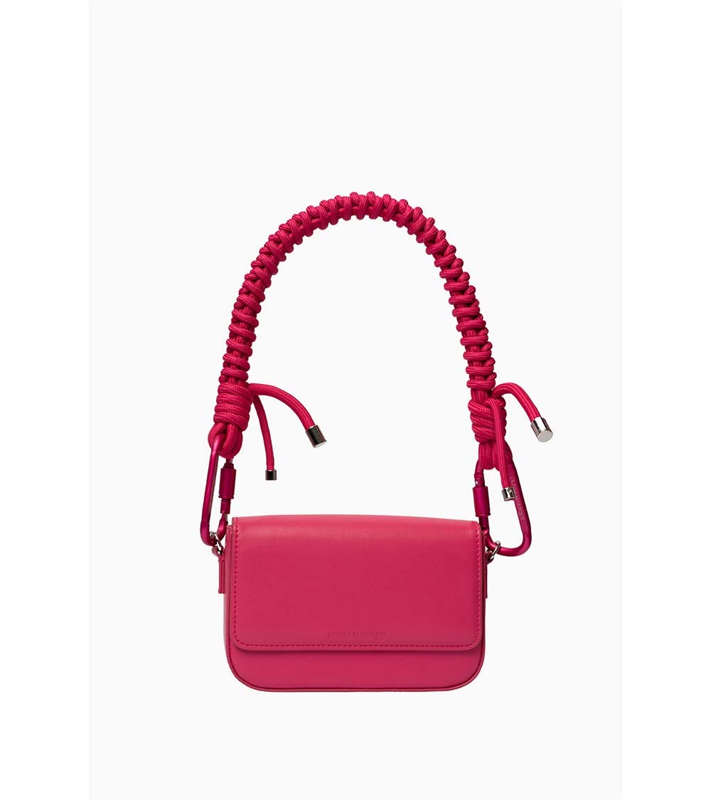 Bolso Box Fucsia Olivia Mareque - PANTONE FUCSIA PIEL 95 cm