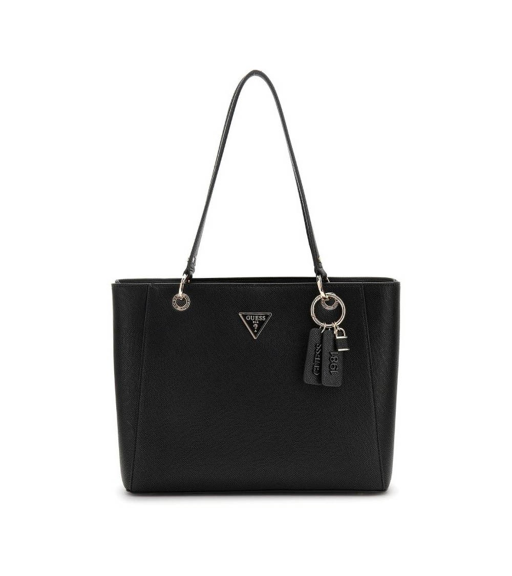 Bolso shopper GUESS Noelle para mujeres en color Negro - Lázaro Zapaterías