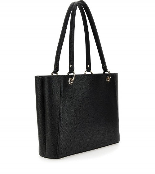 Bolso shopper GUESS Noelle para mujeres en color Negro - Lázaro Zapaterías