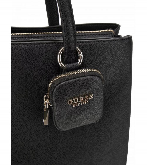 Bolso shopper GUESS Noelle para mujeres en color Negro - Lázaro Zapaterías