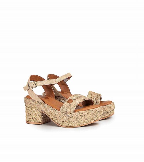 Estilo Elegante y Versátil de las Sandalias Popa Abaka Wedge Heel