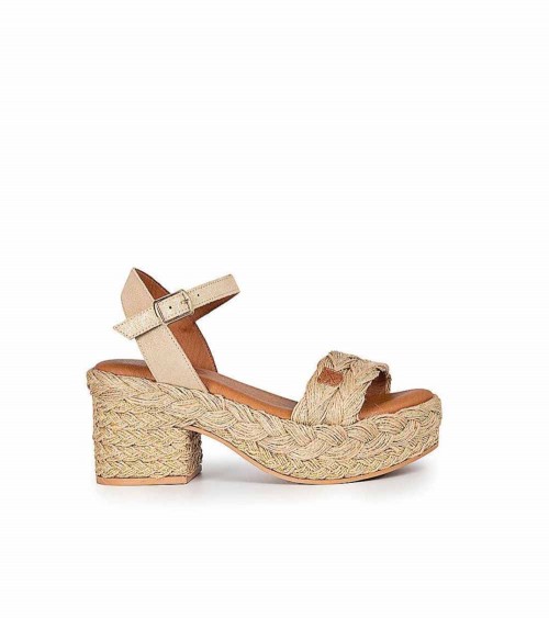 Estilo Elegante y Versátil de las Sandalias Popa Abaka Wedge Heel