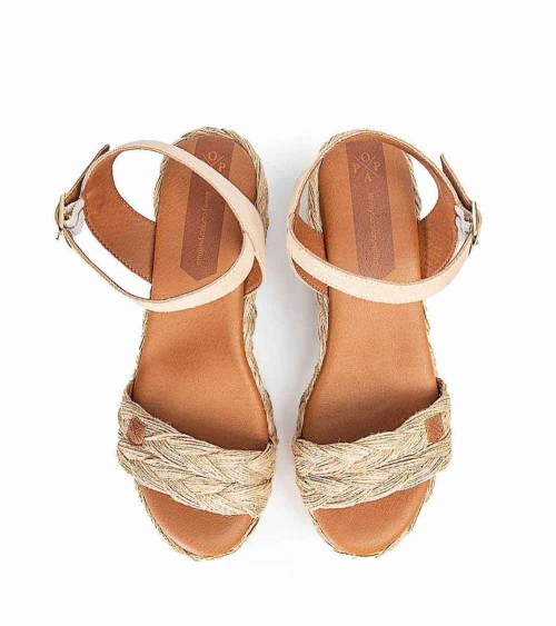 Estilo Elegante y Versátil de las Sandalias Popa Abaka Wedge Heel