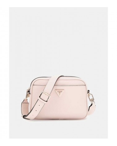 Bolso crossbody Meridian para mujer en imitación de cuero, diseño completo con herrajes dorados