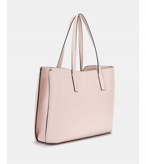 Guess Bolso Tote Meridian Tono Maquillaje Mujer Rosa