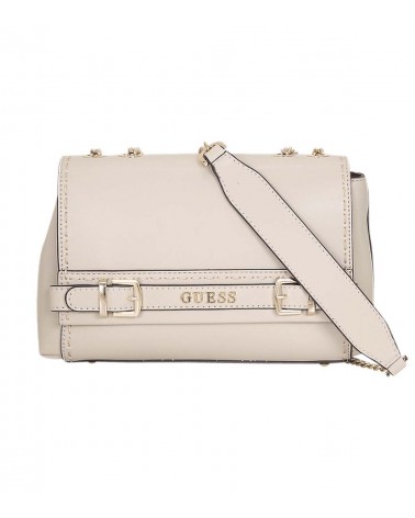 Imagen del bolso completo: "Bolso de Mano Guess Sestri en colores Tan, mostrando su diseño elegante y funcional."