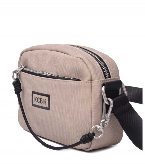 Kcb Bolso Bandolera Mujer Beig