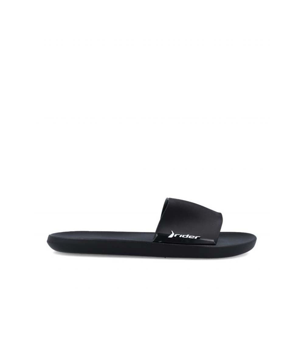 Chanclas Rider 11766 para hombre en color negro, perfectas para la playa.