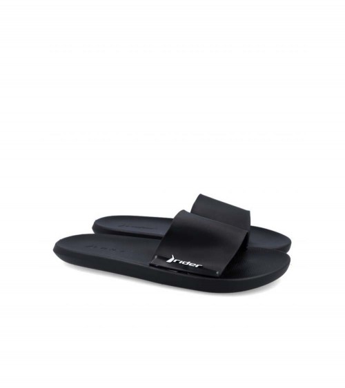 Chanclas Rider 11766 para hombre en color negro, perfectas para la playa.