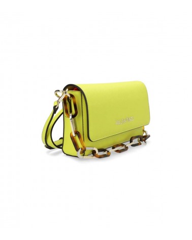 Vista lateral del bolso Valentino Bercy Flap Bag, compacto y moderno.