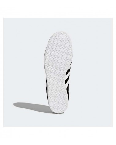 Suela de goma duradera en las Adidas Gazelle, ideal para un uso prolongado. Adidas Deportivos Mujer Negro Zapatillas Gazelle