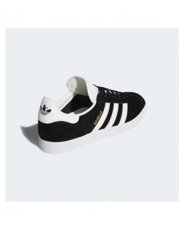 Zapatillas Adidas Gazelle en color Core Black y Footwear White.