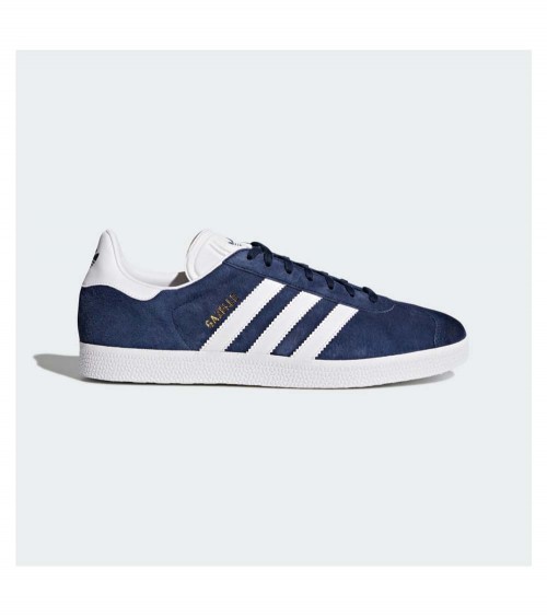 Zapatillas Adidas Gazelle en color Collegiate Navy, un ícono del estilo urbano.