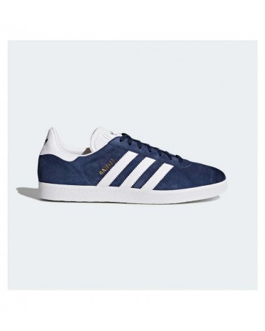 Zapatillas Adidas Gazelle en color Collegiate Navy, un ícono del estilo urbano.