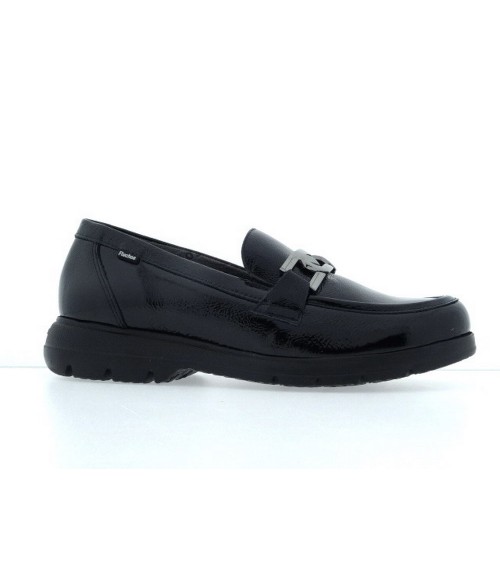 Fluchos  Mocasines Mujer Negro