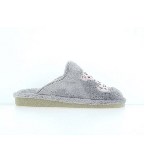 Garzon  Zapatillas Casa Mujer Gris