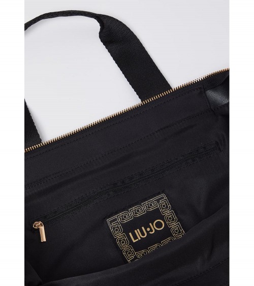 Bolso Tote Liujo para Mujer con Estampado Animal Marrón – Sofisticado y versátil para el día a día.