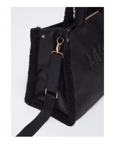 Detalles de Peluche en el Bolso Tote Liujo para Mujer – Toques modernos para un look sofisticado.