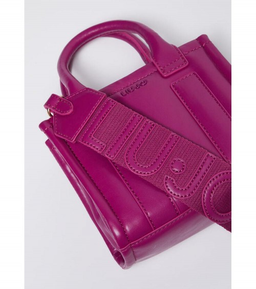 Liujo Minibolso Tote Liu Jo Better para Mujer Fucsia Correa Ajustable Cierre Cremallera