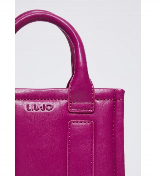 Liujo Minibolso Tote Liu Jo Better para Mujer Fucsia Correa Ajustable Cierre Cremallera