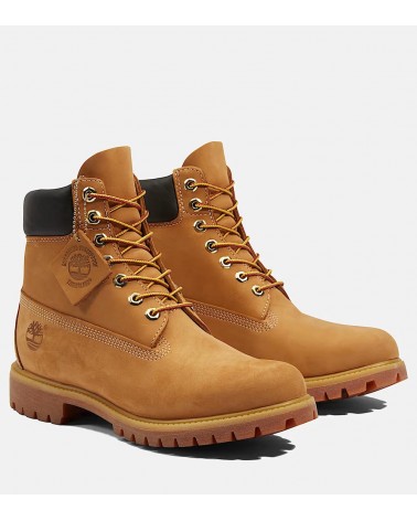 Cuero Premium Timberland® Leather Impermeable en las Botas 6 Inch – Durabilidad y estilo en un solo diseño.